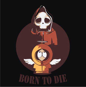 tshirt-born-to-die-coton-bio-noir