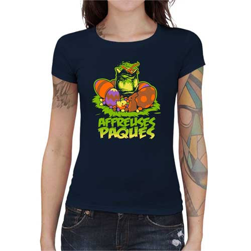 T-shirt Geekette - Affreuses Pâques