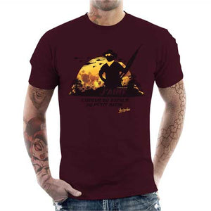 tshirt-homme-apocalypse-now-replique-coton-bio-cerise