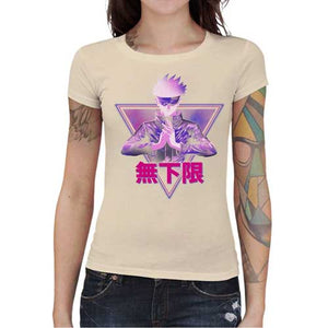 tshirt-femme-limitless-satoru-gojo-coton-bio-natural