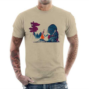 tshirt-homme-demons-souls-plus-fort-que-la-mort-coton-bio-beige