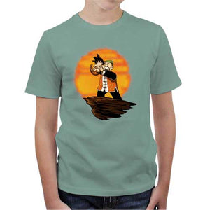 tshirt-enfant-king-goku-coton-bio-jade