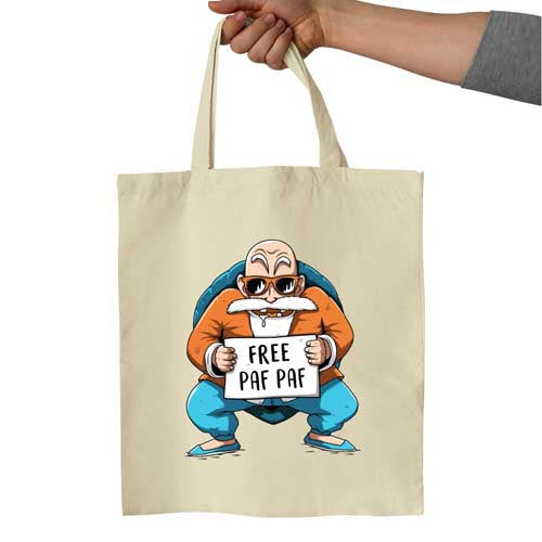 Tote Bag - Free Paf Paf Tortue Géniale