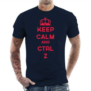 tshirt-homme-keep-calm-and-ctrl-z-coton-bio-bleu-nuit