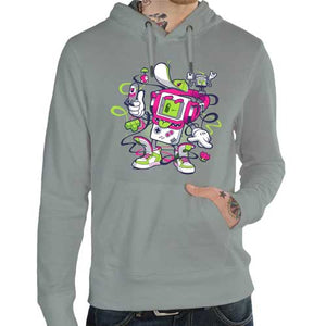 sweat-game-boy-old-school-coton-bio-snow-grey