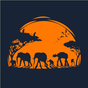 tshirt-africa-wars-coton-bio-bleu-nuit