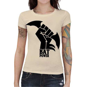 tshirt-femme-bat-power-coton-bio-natural