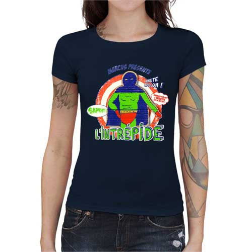 T-shirt Geekette - Intrépide