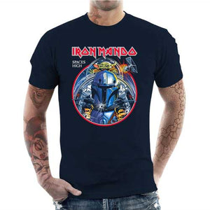 tshirt-homme-iron-mando-metal-vs-star-wars-coton-bio-bleu-nuit