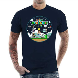 tshirt-homme-super-marcus-world-coton-bio-bleu-nuit