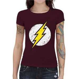 tshirt-femme-flash-coton-bio-cerise