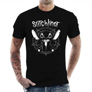 tshirt-homme-stitchknot-cross-over-surpuissant-de-stitch-et-slipknot-coton-bio-noir