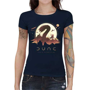 tshirt-femme-dune-ver-des-sables-paul-atreide-fremen-coton-bio-bleu-nuit