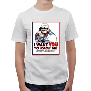 tshirt-enfant-i-want-you-coton-bio-blanc