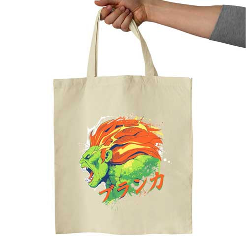 Tote Bag - Blanka Street Fighter