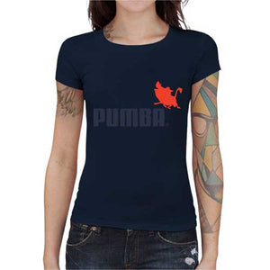 tshirt-femme-pumba-coton-bio-bleu-nuit