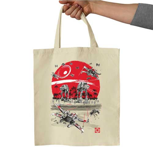 Tote Bag - Battle on the beach