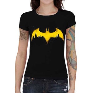 tshirt-femme-batman-coton-bio-noir