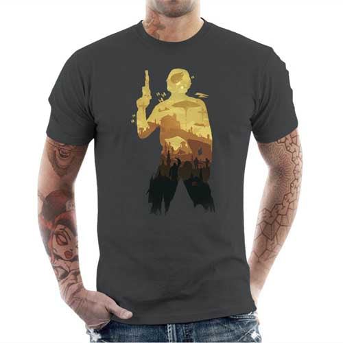 T-shirt geek homme - Han Solo