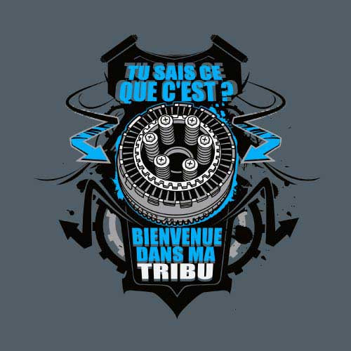 T SHIRT MOTO - Tribu