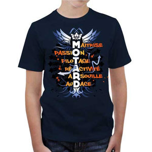 tshirt-enfant-motard-coton-bio-bleu-nuit