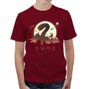 tshirt-enfant-dune-ver-des-sables-paul-atreide-fremen-coton-bio-rouge