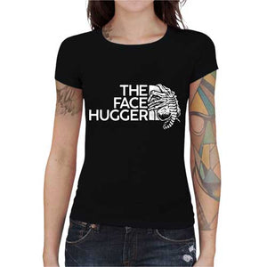 tshirt-femme-the-face-hugger-alien-the-north-face-fusion-coton-bio-noir