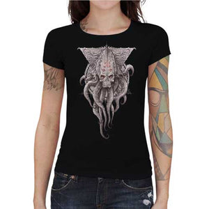 tshirt-femme-lovercraft-cthulhu-skull-coton-bio-noir