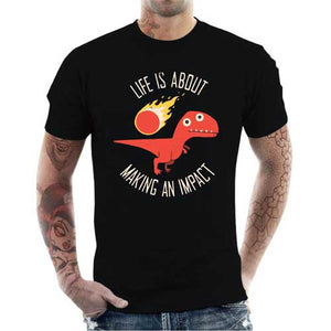 tshirt-homme-dinosaure-humoristique-making-an-impact-coton-bio-noir