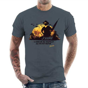 tshirt-homme-apocalypse-now-replique-coton-bio-gris-mineral