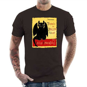 tshirt-homme-dragons-noir-coton-bio-chocolat