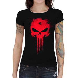 tshirt-femme-punisher-coton-bio-noir