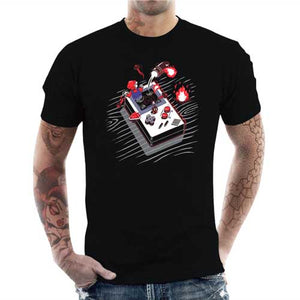 tshirt-homme-exit-coton-bio-noir