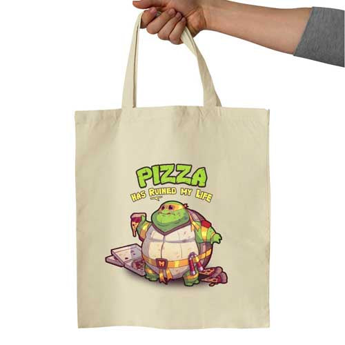 Tote Bag - Turtle Pizza