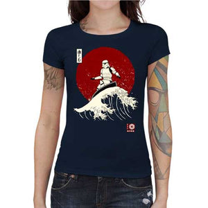 tshirt-femme-stormtrooper-surfeur-coton-bio-bleu-nuit