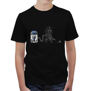 tshirt-enfant-r2d2-coton-bio-noir