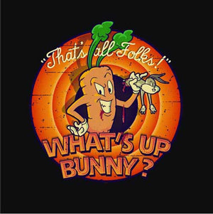 tshirt-whats-up-bunny-coton-bio-noir