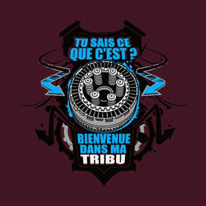 tshirt-tribu-coton-bio-cerise