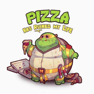 tshirt-turtle-pizza-coton-bio-blanc