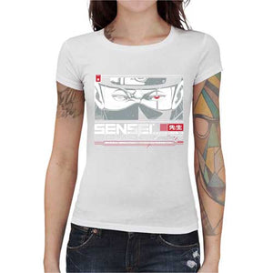 tshirt-femme-kakashi-sensei-le-maitre-courageux-et-surpuissant-coton-bio-blanc