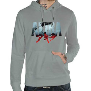 sweat-t-shirt-akira-manga-coton-bio-snow-grey