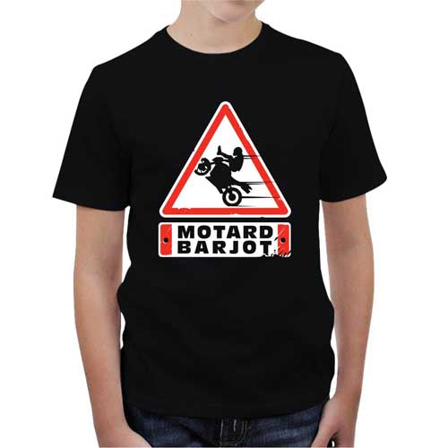 T shirt Moto Enfant - Motard Barjo