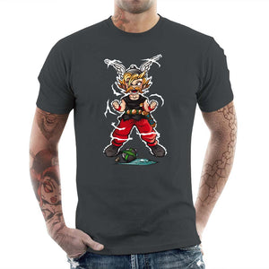 tshirt-homme-super-gaulois-coton-bio-gris-fonce --OLDIMAGECHECKPOINT