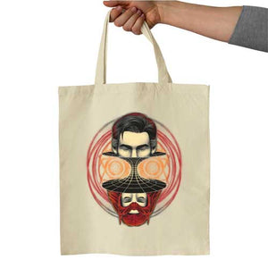 t-shirt-doctor-strange-madness-equation-tote-bag-coton-bio-ecru