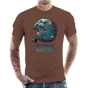 tshirt-homme-starship-troopers-coton-bio-sienna