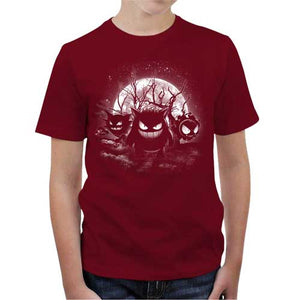 tshirt-enfant-ectoplasma-ghost-pokemon-coton-bio-rouge