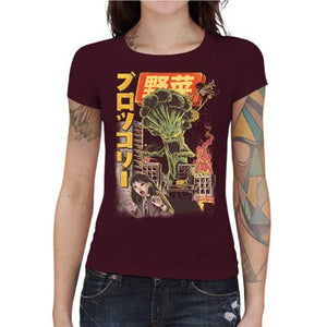 tshirt-femme-broccozilla-le-brocoli-geant-detruit-la-ville-coton-bio-cerise