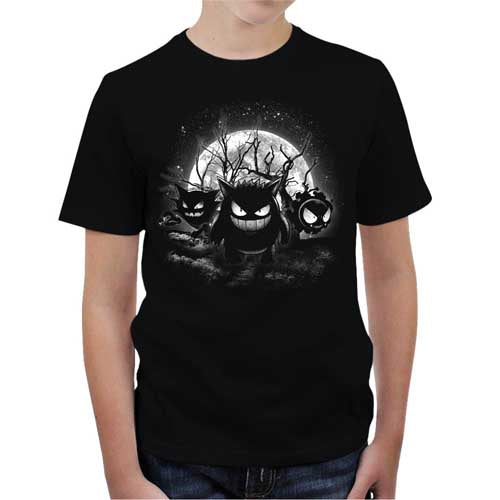 T-shirt Enfant Geek - Moonlight Ghosts