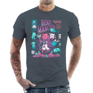 tshirt-homme-nekomancer-magicien-qui-reincarne-les-chats-coton-bio-gris-mineral