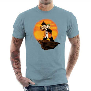 tshirt-homme-king-goku-coton-bio-ciel